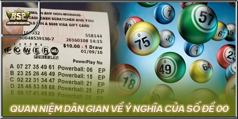 Quan niệm dân gian về ý nghĩa của số đề 00